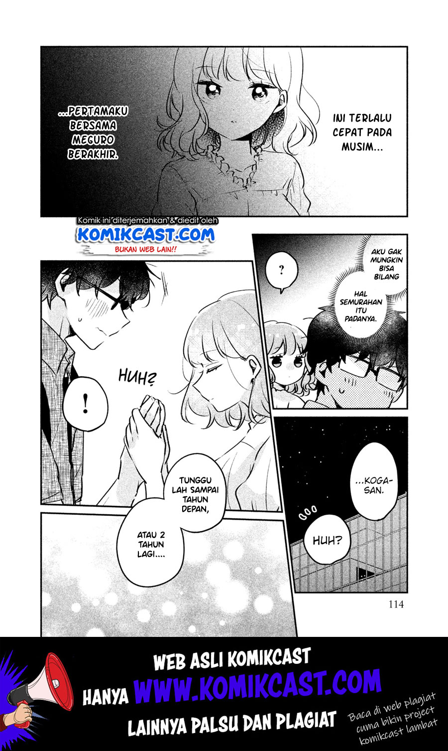 It’s Not Meguro-san’s First Time Chapter 17 Bahasa Indonesia